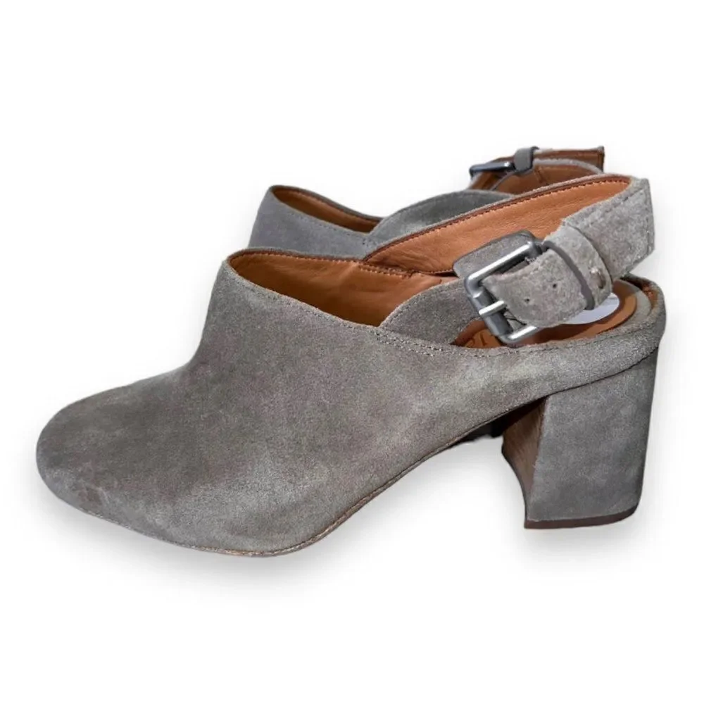 Gentle Soles by‎ Kenneth Cole Tami Slingback Shooter Ankle Boots Sage Women's 8M